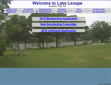 Tablet Screenshot of lakelenapenj.com